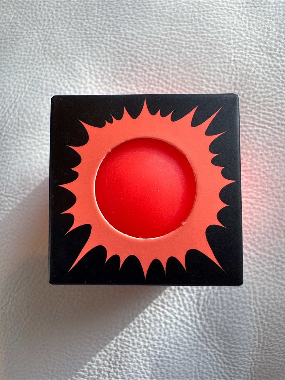 NeeDoh Teenie Glow in the Dark Neon Orange Squishy TikTok Viral Toy SHIPS TODAY! - Picture 2 of 4